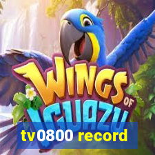 tv0800 record